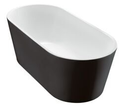 Акриловая ванна без перелива BelBagno BB71-1800-NERO-W0 1800x800x600